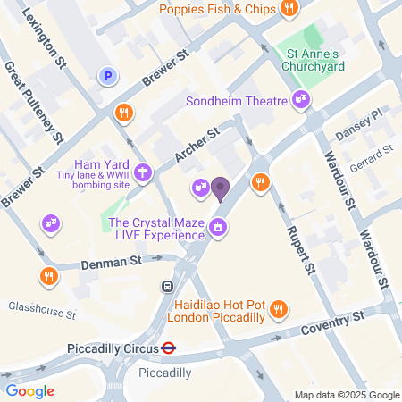 Karta till Lyric Theatre