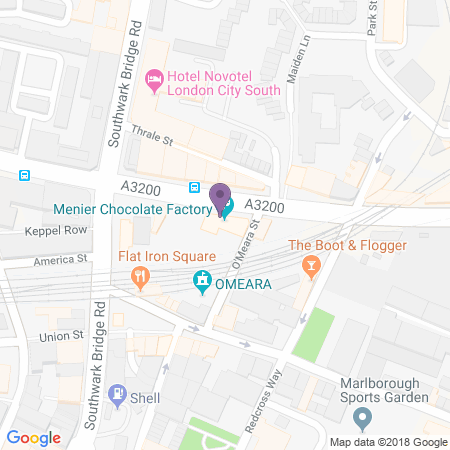 Menier Chocolate Factory Karta