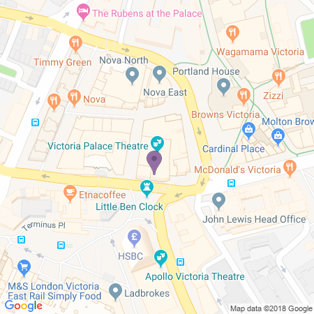 Karta till Victoria Palace