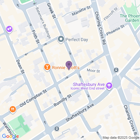 Karta till Prince Edward Theatre