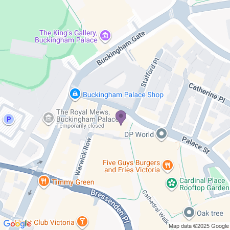 Karta till St. James Theatre