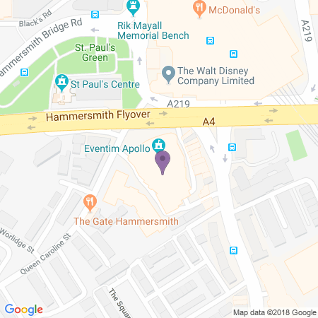 Karta till Hammersmith Apollo (Eventim)