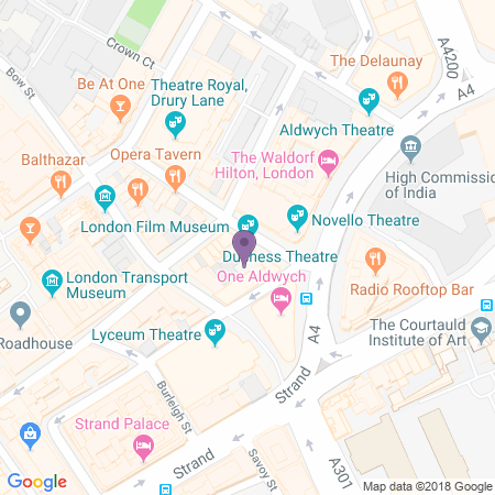Karta till Duchess Theatre